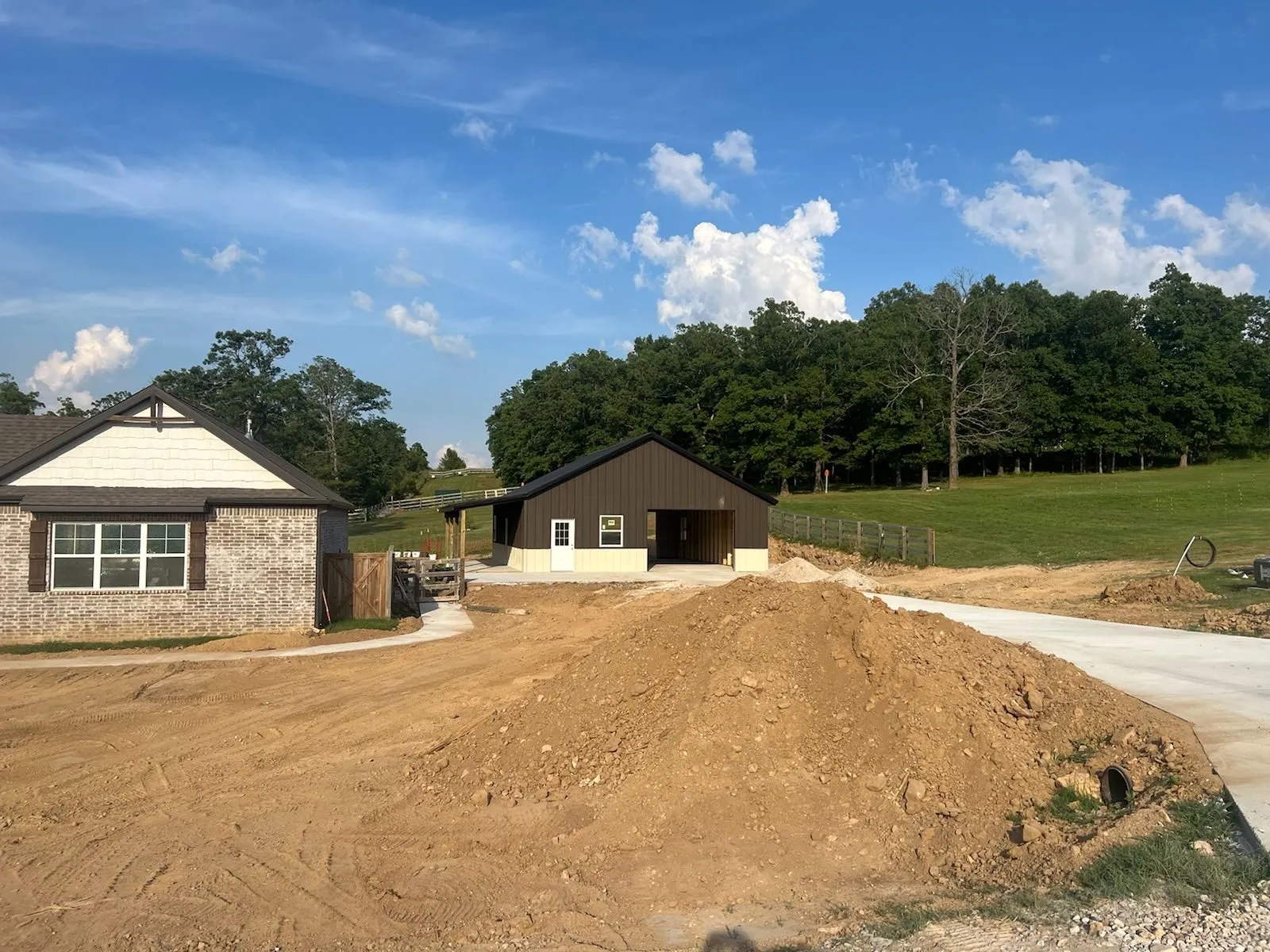32x40 metal garage in huntsville arkansas 5