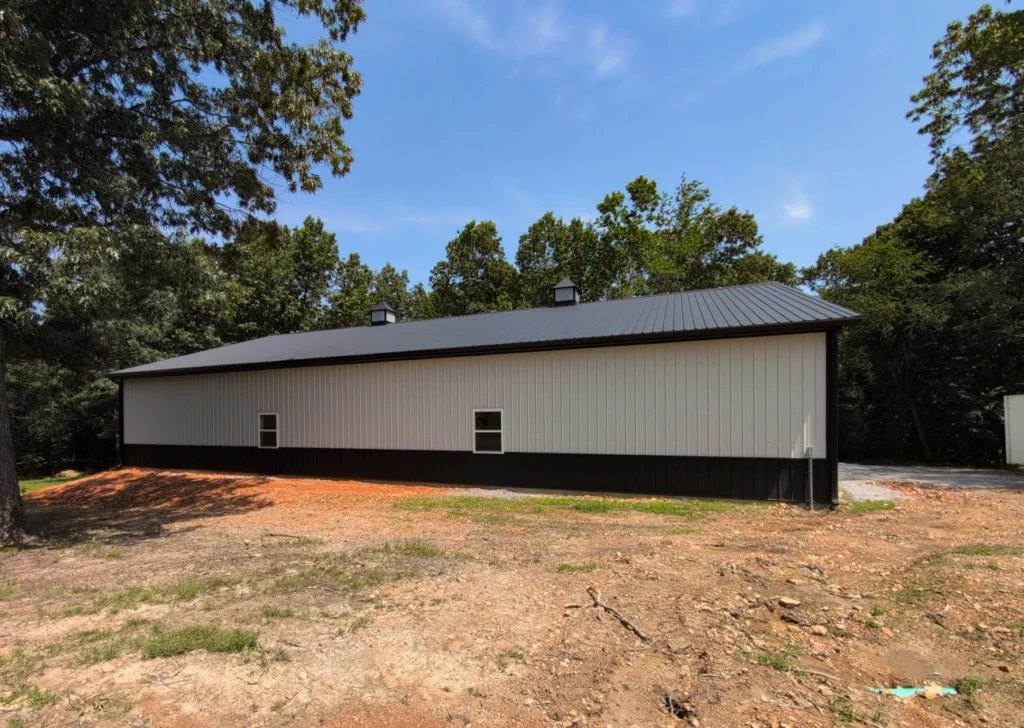 55x80 2 bay insulated shop 15