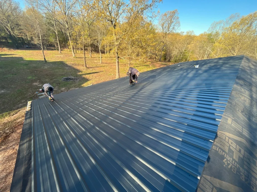 55x80 2 bay insulated shop 6