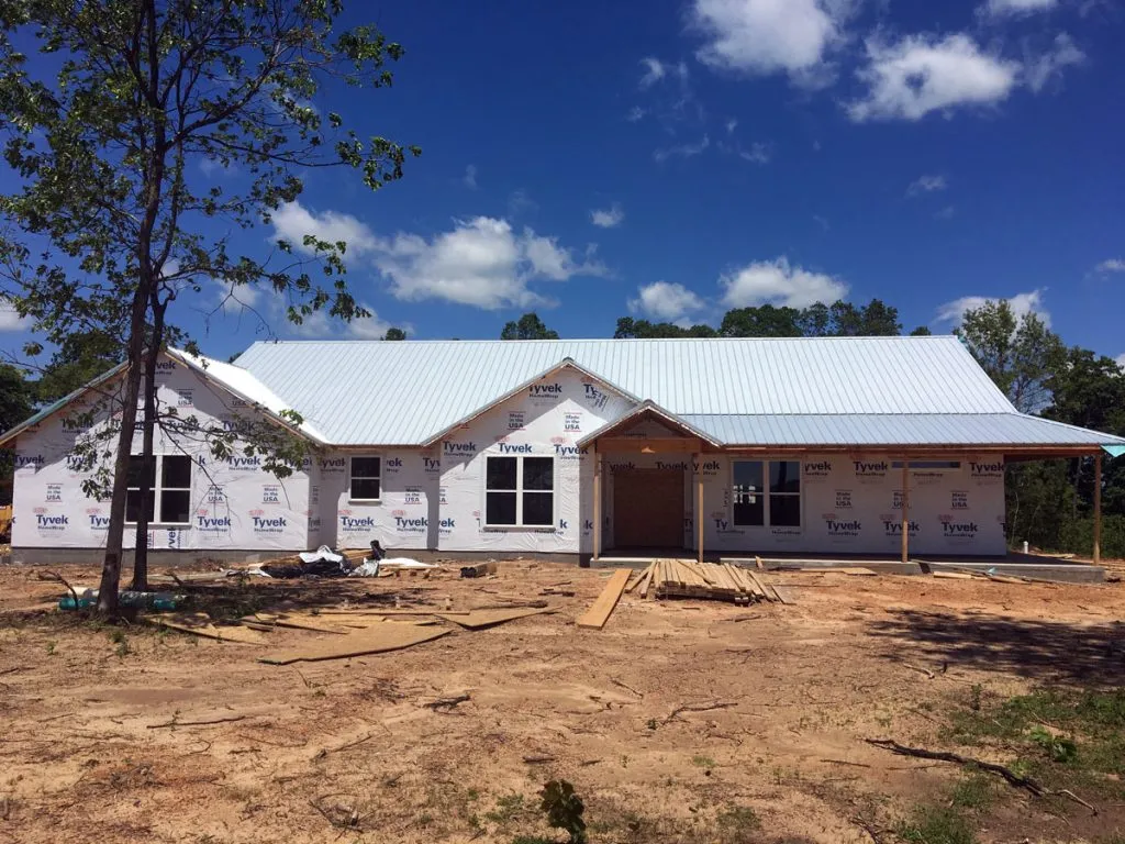 metal roof new construction 1783